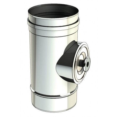 élément inspection 200 Pa - conduit de fumée simple paroi élément inspection 200 Pa - conduit de fumée simple paroi
