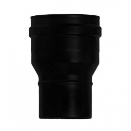 augmention concentrique noire - conduit de fumée simple paroi pour poêle à pellets augmention concentrique noire - conduit de fumée simple paroi pour poêle à pellets