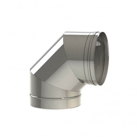 coude 90 - conduit de fumée simple paroi coude 90 - conduit de fumée simple paroi