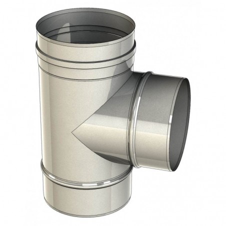 té 87 deflecteur - conduit de fumée simple paroi té 87 deflecteur - conduit de fumée simple paroi