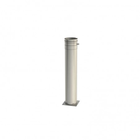 support autoportant réglable - conduit de fumée simple paroi support autoportant réglable - conduit de fumée simple paroi