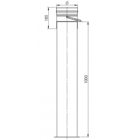plan support autoportant réglable - conduit de fumée simple paroi plan support autoportant réglable - conduit de fumée simple paroi