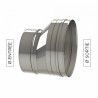 augmentation excentrée - conduit de fumée simple paroi augmentation excentrée - conduit de fumée simple paroi
