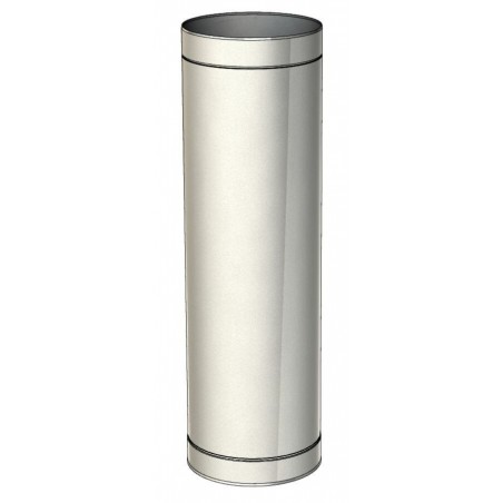 élément droit 1000 mm - conduit de ventilation haute simple paroi élément droit 1000 mm - conduit de ventilation haute simple paroi