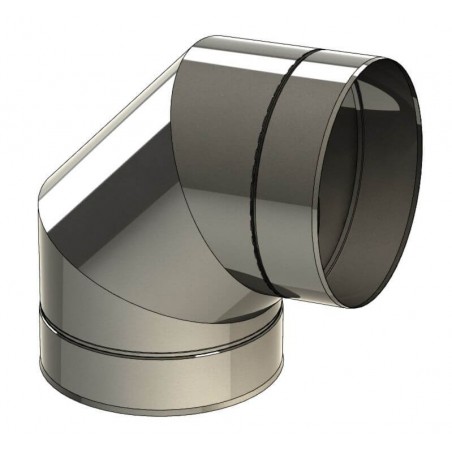coude 90 - conduit de ventilation haute simple paroi coude 90 - conduit de ventilation haute simple paroi