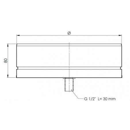 plan tampon de purge - conduit de ventilation haute simple paroi plan tampon de purge - conduit de ventilation haute simple paroi