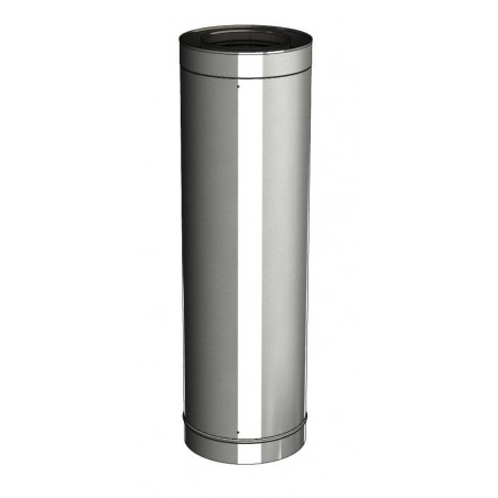 élément droit 1000 mm - conduit collectif concentrique neuf élément droit 1000 mm - conduit collectif concentrique neuf