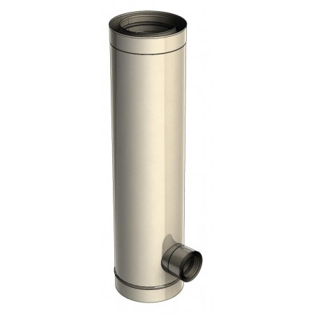 té 87 piquage 80/125 - conduit collectif extérieur double paroi rénovation té 87 piquage 80/125 - conduit collectif extérieur double paroi rénovation