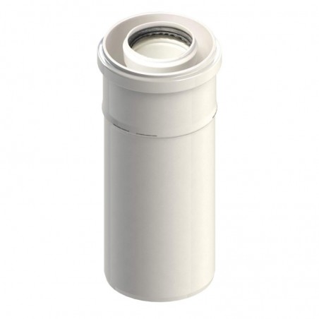 élément droit 250 mm - conduit de raccordement concentrique pour chaudière élément droit 250 mm - conduit de raccordement concentrique pour chaudière