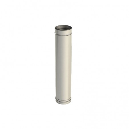 élément droit 1000 mm - conduit de fumée concentrique pour poêle à pellet élément droit 1000 mm - conduit de fumée concentrique pour poêle à pellet