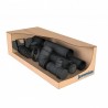 kit box Twin Biomass noir - conduit de fumée concentrique noir poêle à pellets kit box Twin Biomass noir - conduit de fumée concentrique noir poêle à pellets