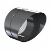 sortie sifflet avec grille - conduit de fumée double paroi isolé sortie sifflet avec grille - conduit de fumée double paroi isolé