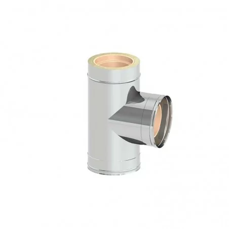té 87 - conduit de fumée double paroi en acier céramique té 87 - conduit de fumée double paroi en acier céramique