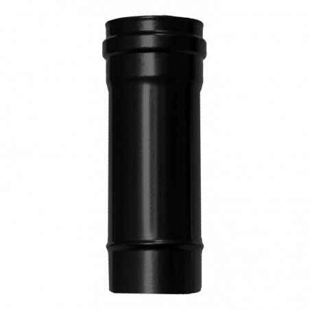 élément droit 250 mm - conduit simple paroi en acier noir mat pour poêle à pellets élément droit 250 mm - conduit simple paroi en acier noir mat pour poêle à pellets