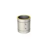 élément droit de 330 mm - conduit de fumée double paroi isolé élément droit de 330 mm - conduit de fumée double paroi isolé