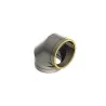 coude 87 - conduit de fumée double paroi isolé coude 87 - conduit de fumée double paroi isolé