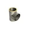 té 87 - conduit de fumée double paroi isolé té 87 - conduit de fumée double paroi isolé