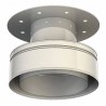 raccord DW 2.0 vers - conduit de fumée double paroi isolé raccord DW 2.0 vers - conduit de fumée double paroi isolé