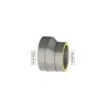 réduction excentrée - conduit de fumée double paroi isolé réduction excentrée - conduit de fumée double paroi isolé