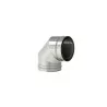 coude 87 inox - conduit - conduit de fumée concentrique pour poêle à pellet coude 87 inox - conduit - conduit de fumée concentrique pour poêle à pellet