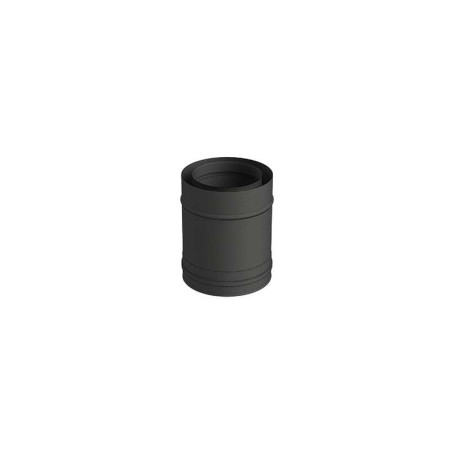 élément droit 250 mm noir - conduit de fumée concentrique noir poêle à pellets