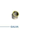 coude 30 - conduit de fumée double paroi isolé galva coude 30 - conduit de fumée double paroi isolé galva