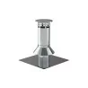 Terminal design universel inox pour flexible - conduit de fumée Terminal design universel inox pour flexible - conduit de fumée