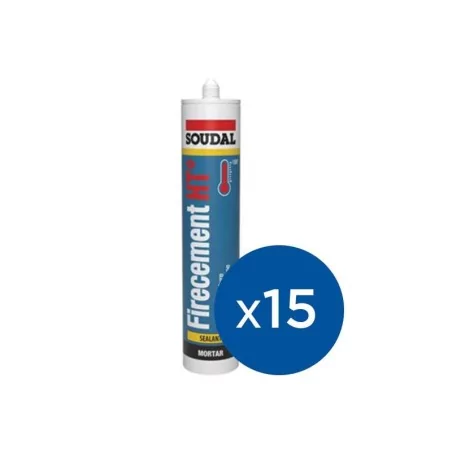 Mastic réfractaire d'étanchéité 1200°C - accessoire conduit de fumée Mastic réfractaire d'étanchéité 1200°C - accessoire conduit de fumée